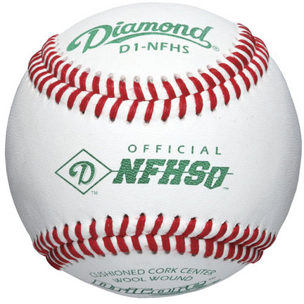 Diamond D1-NFHS Baseballs - 1 Dozen