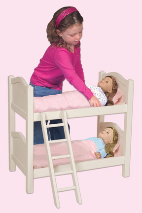 Doll Bunk Bed (White)