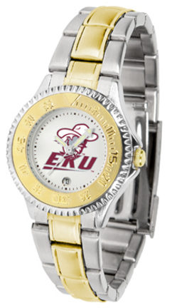 Eastern Kentucky Colonels Competitor Ladies Watch with Two-Tone Band