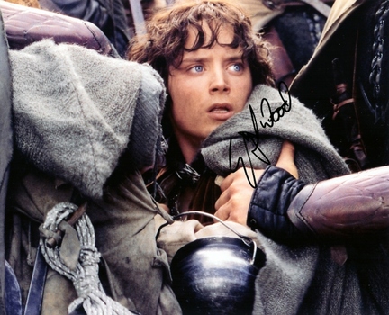 Elijah Wood Autographed "Lord of the Rings" 8" x 10" Photograph (Unframed)