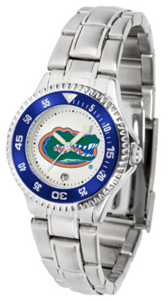 Florida Gators Competitor Ladies Watch with Steel Band