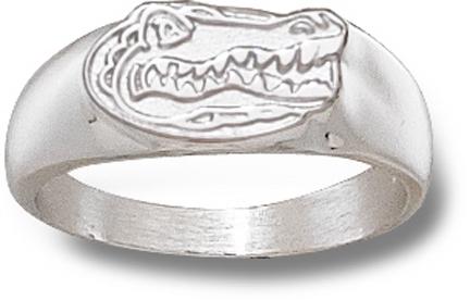 Florida Gators "Gator Head" Men's Ring Size 10 1/4 - Sterling Silver Jewelry