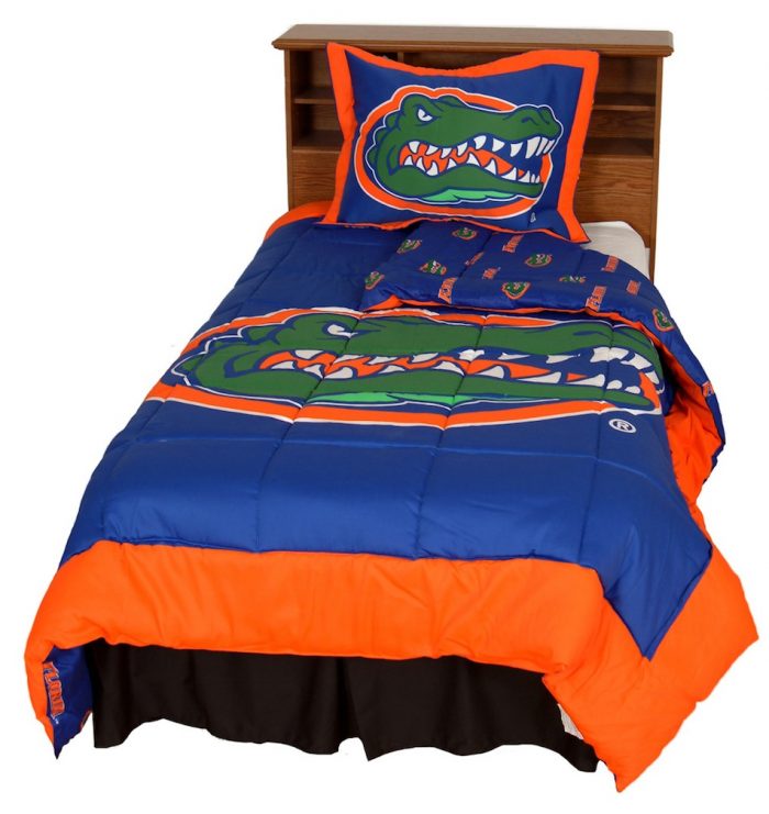 Florida Gators Reversible Comforter Set (Queen)