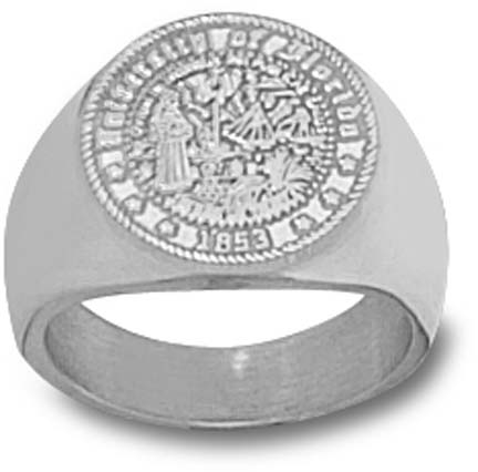 Florida Gators "Seal" Men's Ring Size 10 1/2 - Sterling Silver Jewelry