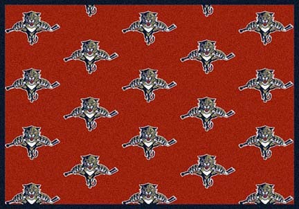 Florida Panthers 2' 1" x 7' 8" Team Repeat Area Rug Runner