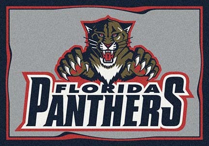 Florida Panthers 3' 10" x 5' 4" Team Spirit Area Rug