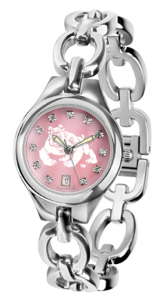 Fresno State Bulldogs Eclipse Ladies Watch with Mother of Pearl Dial