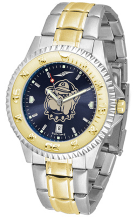 Georgetown Hoyas Competitor AnoChrome Two Tone Watch
