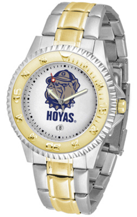 Georgetown Hoyas Competitor Two Tone Watch