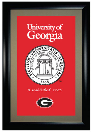 Georgia Bulldogs NCAA Gallery Collection 25" x 17" Framed Collectible Photograph from Winning Streak Sports