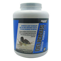 Giant Sports Products 6630024 5 Lbs. Delicious Protein Elite Cookies And Creme