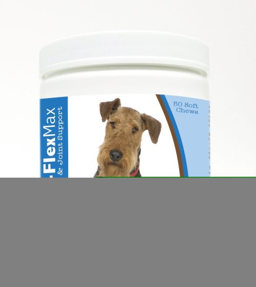 Healthy Breeds 840235100430 Airedale Terrier Z-Flex Max Hip & Joint Soft Chews - 50 Count