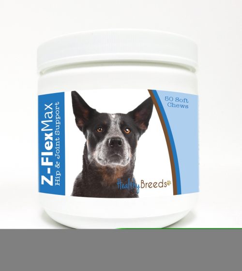 Healthy Breeds 840235101062 Australian Cattle Dog Z-Flex Max Hip & Joint Soft Chews - 50 Count