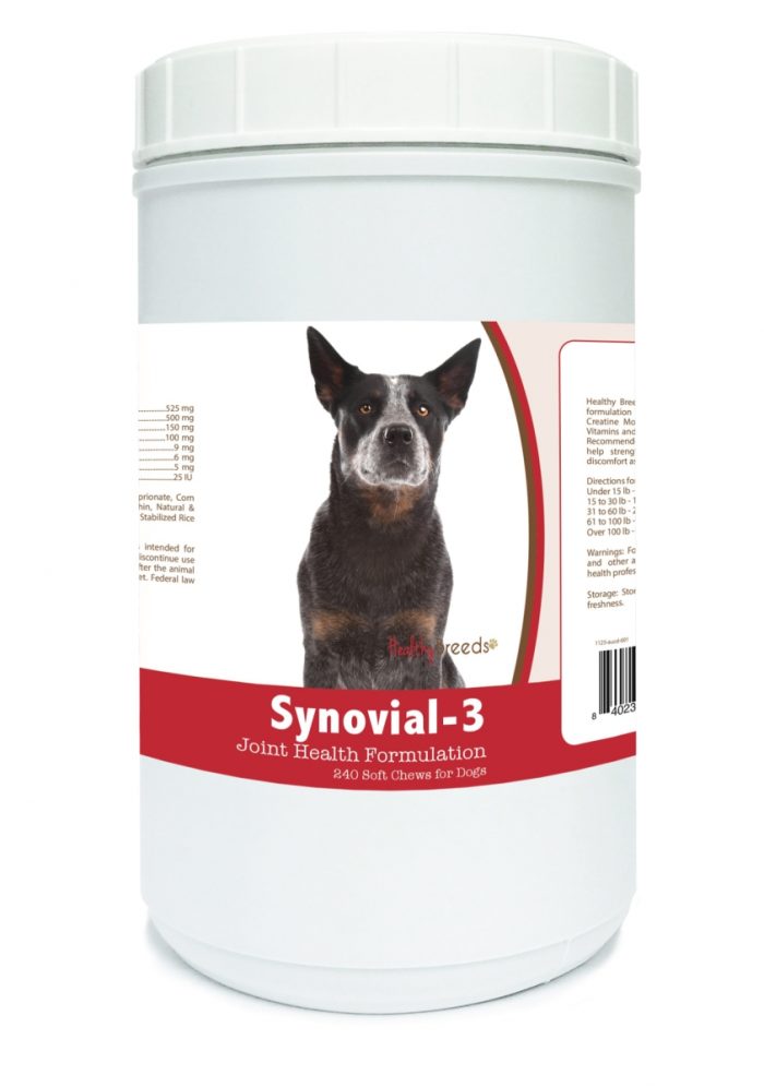 Healthy Breeds 840235101109 Australian Cattle Dog Synovial-3 Joint Health Formulation - 240 Count