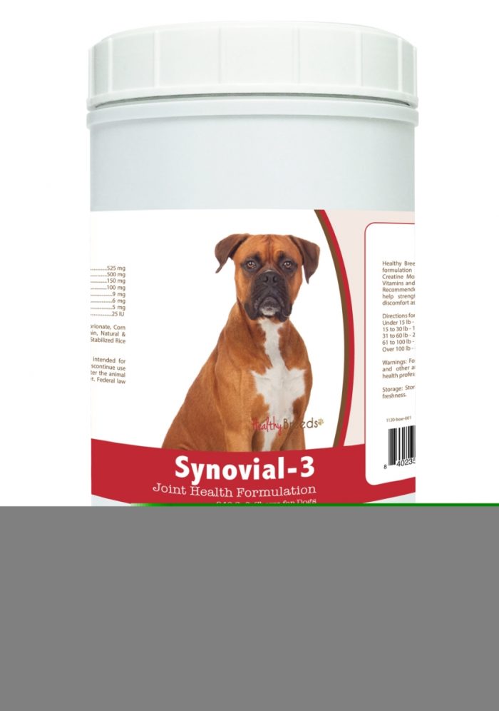 Healthy Breeds 840235103158 Boxer Synovial-3 Joint Health Formulation - 240 Count