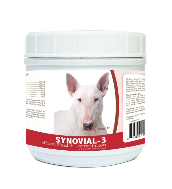 Healthy Breeds 840235103899 Bull Terrier Synovial-3 Joint Health Formulation - 120 Count