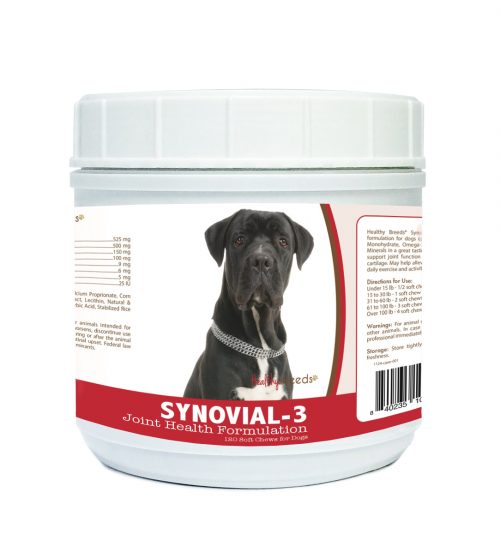 Healthy Breeds 840235104346 Cane Corso Synovial-3 Joint Health Formulation 120 Count