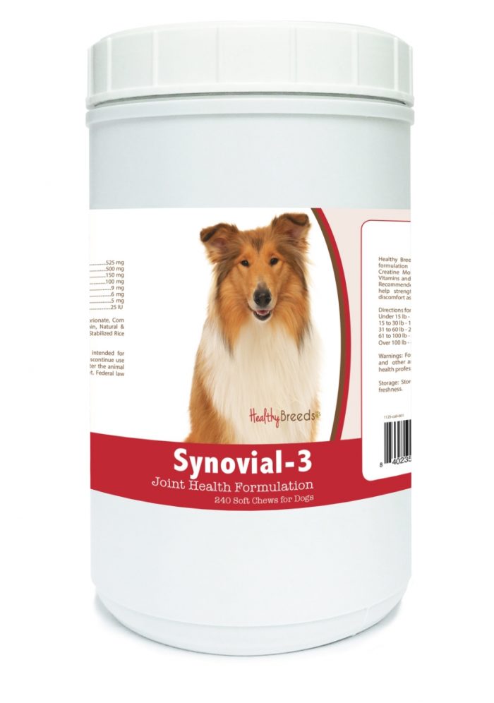 Healthy Breeds 840235105084 Collie Synovial-3 Joint Health Formulation 240 Count