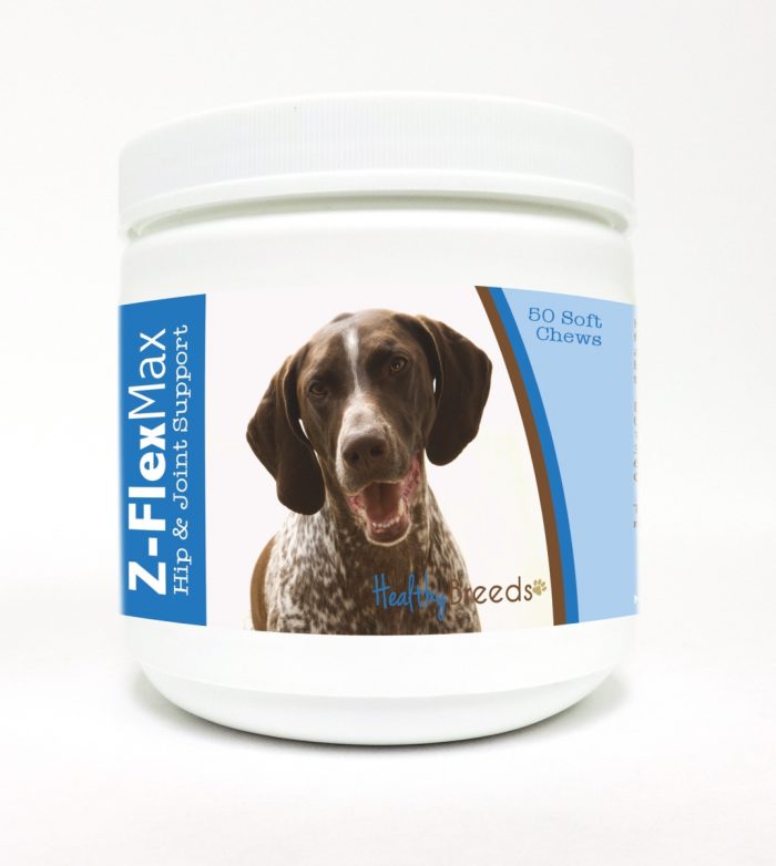 Healthy Breeds 840235108511 German Shorthaired Pointer Z-Flex Max Hip & Joint Soft Chews - 50 Count