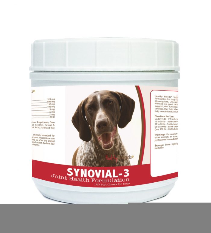 Healthy Breeds 840235108542 German Shorthaired Pointer Synovial-3 Joint Health Formulation - 120 Count