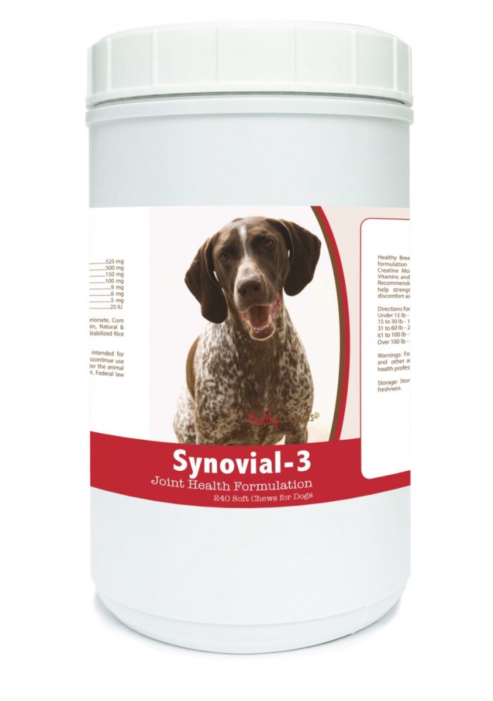 Healthy Breeds 840235108559 German Shorthaired Pointer Synovial-3 Joint Health Formulation - 240 Count
