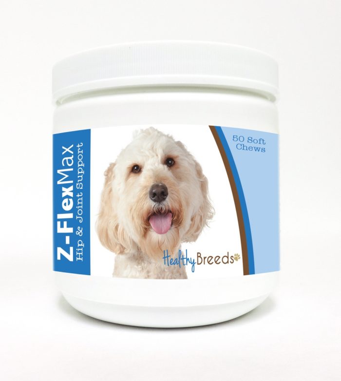 Healthy Breeds 840235110224 Labradoodle Z-Flex Max Hip & Joint Soft Chews - 50 Count