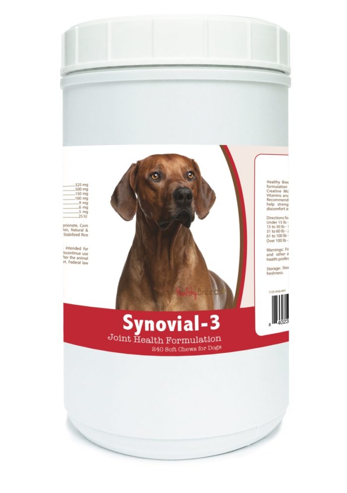 Healthy Breeds 840235113560 Rhodesian Ridgeback Synovial-3 Joint Health Formulation - 240 Count