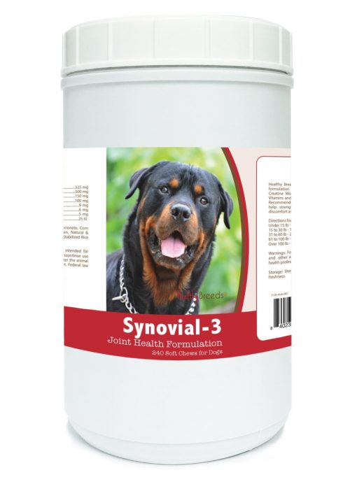 Healthy Breeds 840235113720 Rottweiler Synovial-3 Joint Health Formulation - 240 Count