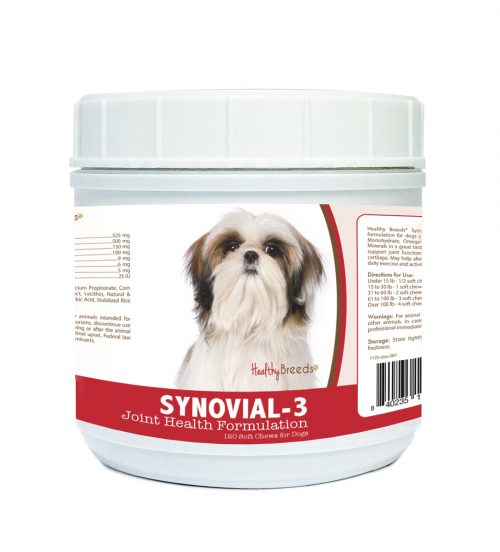 Healthy Breeds 840235115519 Shih Tzu Synovial-3 Joint Health Formulation 120 Count