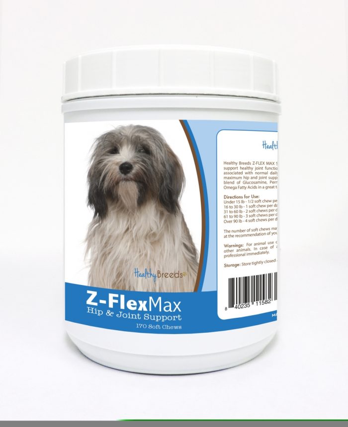 Healthy Breeds 840235115823 Tibetan Terrier Z-Flex Max Hip & Joint Soft Chews 170 Count