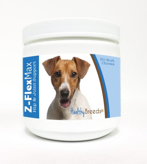 Healthy Breeds 840235117612 Jack Russell Terrier Z-Flex Max Hip & Joint Soft Chews 50 Count