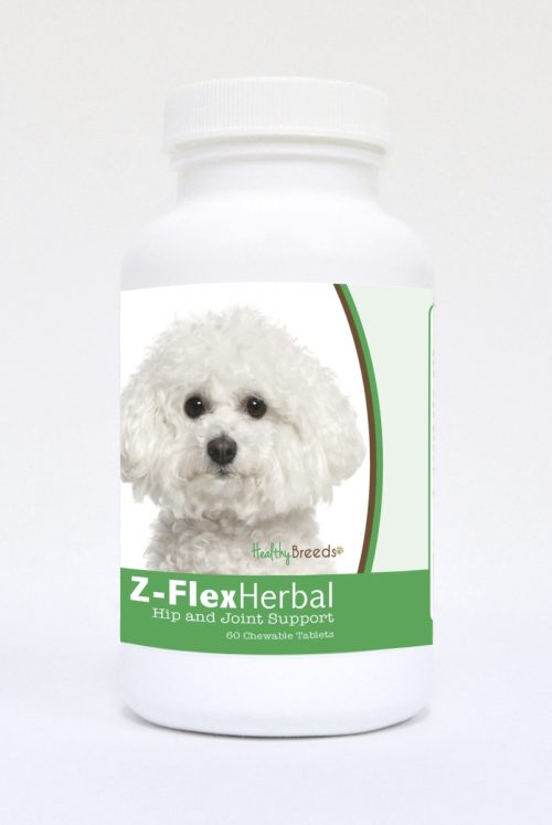 Healthy Breeds 840235119104 Bichon Frise Natural Joint Support Chewable Tablets - 60 Count
