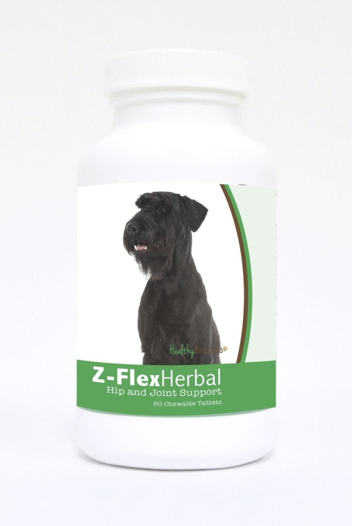 Healthy Breeds 840235121978 Giant Schnauzer Natural Joint Support Chewable Tablets - 60 Count
