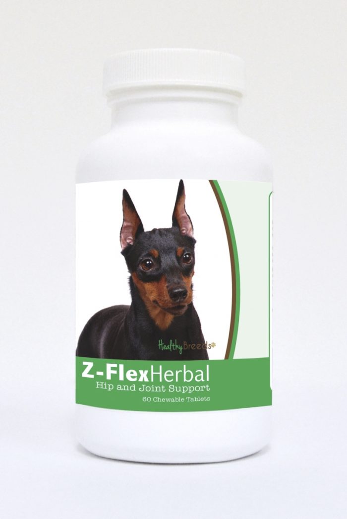 Healthy Breeds 840235123156 Miniature Pinscher Natural Joint Support Chewable Tablets - 60 Count