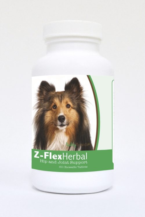 Healthy Breeds 840235124887 Shetl & Sheepdog Natural Joint Support Chewable Tablets - 60 Count