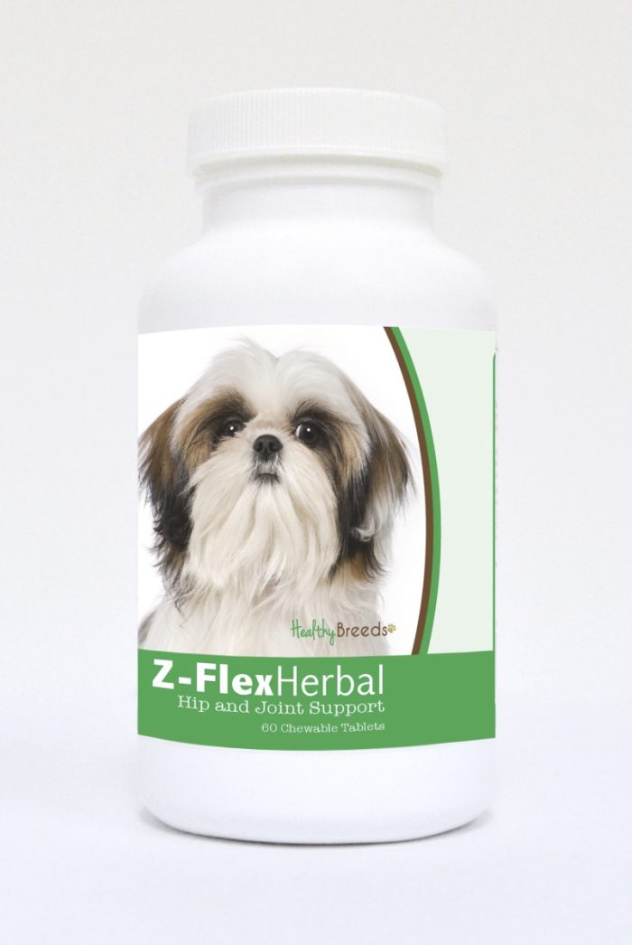 Healthy Breeds 840235125549 Shih Tzu Natural Joint Support Chewable Tablets - 60 Count