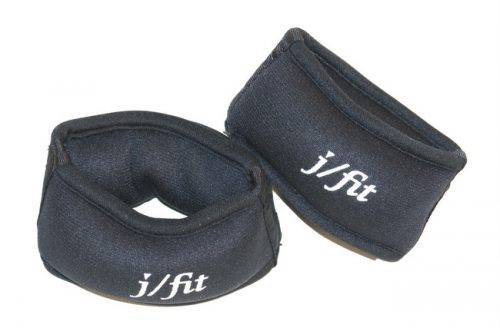 J Fit 20-7810 Soft Wrist Weights - Black