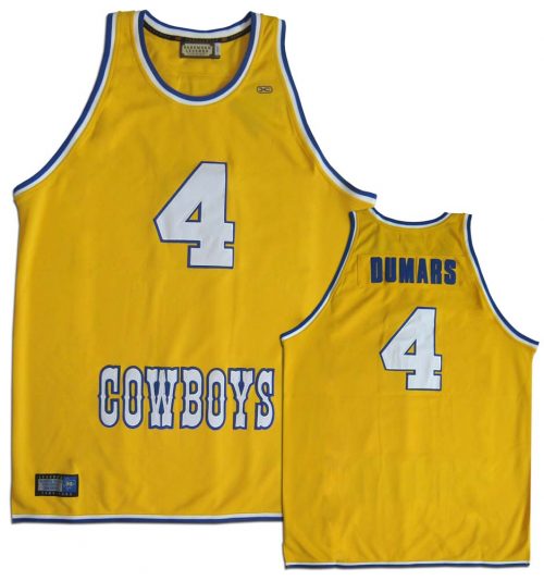Joe Dumars McNeese State Cowboys Hardwood Legends Throwback Basketball Jersey