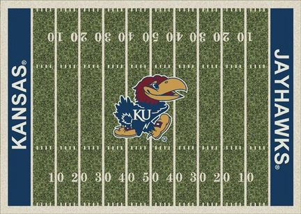 Kansas Jayhawks 3' 10" x 5' 4" Home Field Area Rug