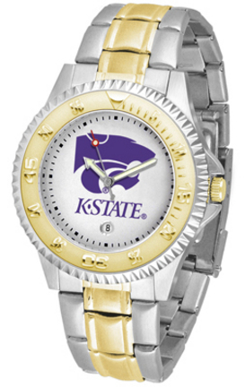 Kansas State Wildcats Competitor Two Tone Watch