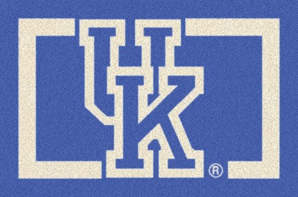 Kentucky Wildcats "Horizontal" 3'10"x 5'4" Team Spirit Area Rug