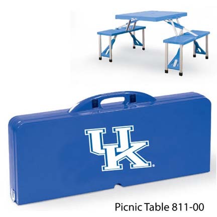 Kentucky Wildcats Portable Folding Table and Seats