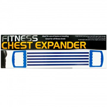 Kole Imports OS271-4 Fitness Chest Expander 4 Piece