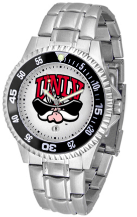 Las Vegas (UNLV) Runnin' Rebels Competitor Watch with a Metal Band