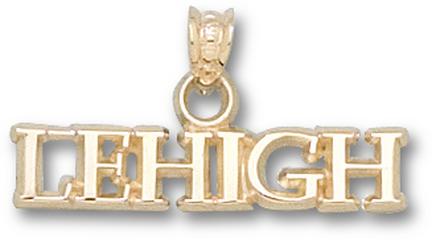 Lehigh Mountain Hawks "Lehigh" Pendant - 10KT Gold Jewelry
