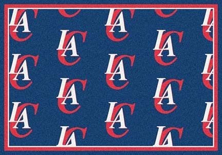 Los Angeles Clippers 2' 1" x 7' 8" Team Repeat Area Rug Runner