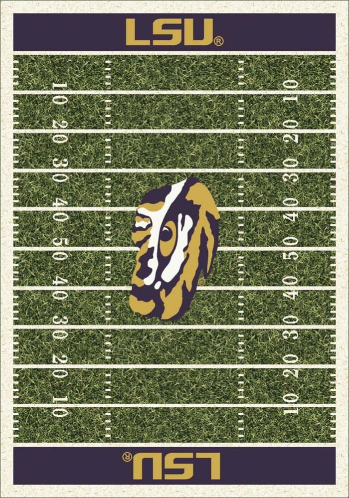 Louisiana State (LSU) Tigers 3' 10" x 5' 4" Home Field Area Rug