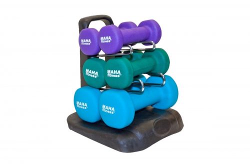 MAHA FITNESS MF-PV20 Dumbbell Set with Stand