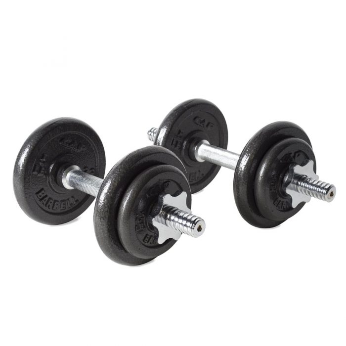 MAHA FITNESS MF-PV40 Dumbell Set with Case 40 lbs