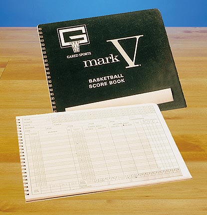 Mark V Basketball Scorebook from Gared - Set of 12 Scorebooks